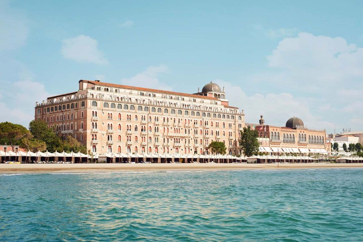 Hotel Excelsior Venice Lido Resort — Moorish facade on the Venice Lido beach